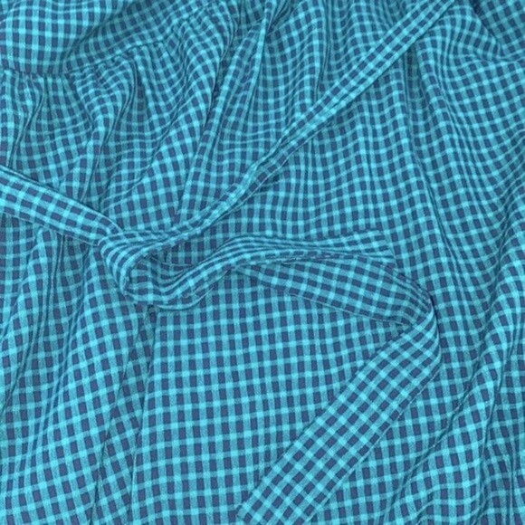 Vintage blue and green maxi dress size 14-16 - Picture 11 of 11